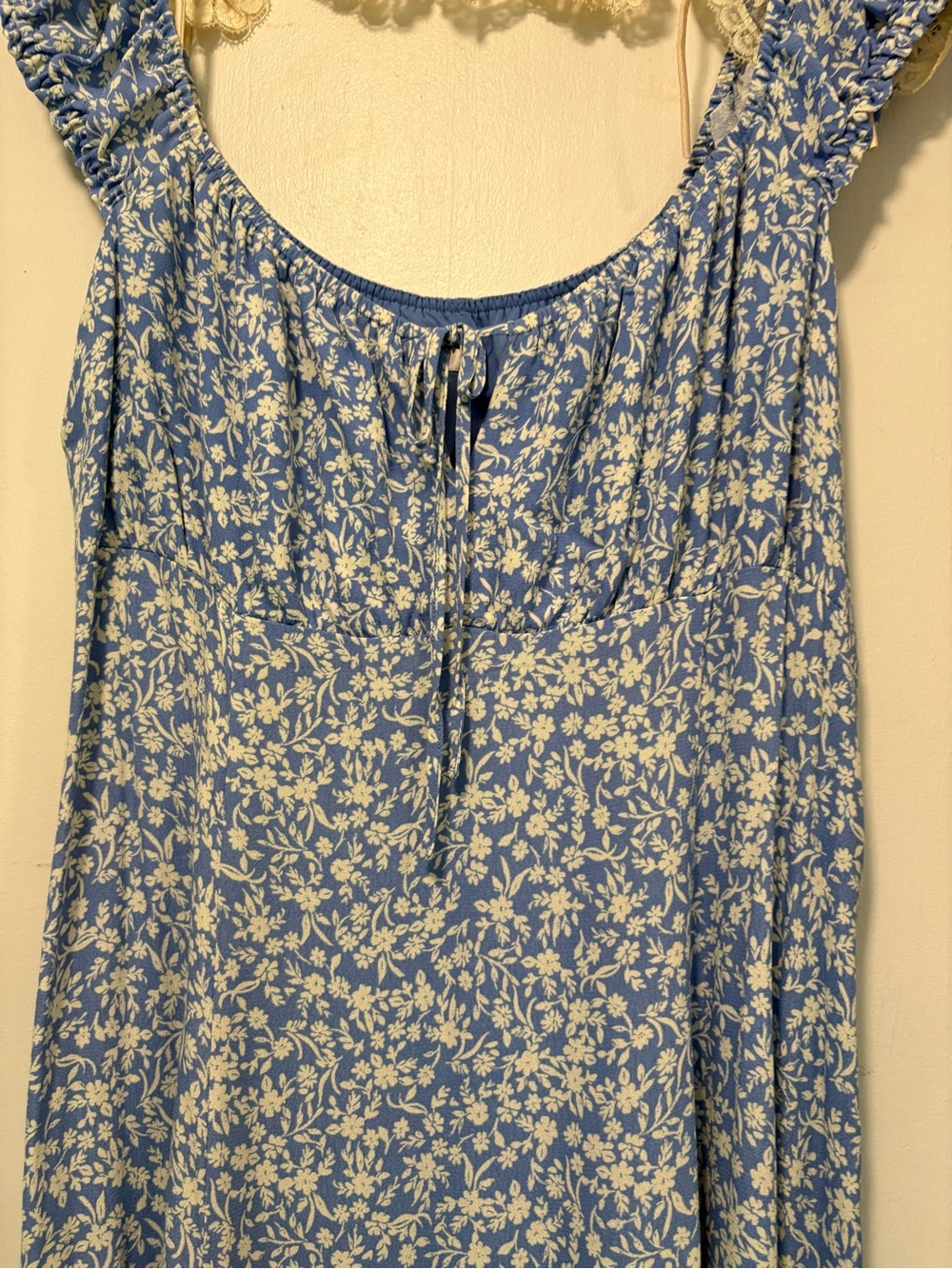 Ever New Blue and White Floral Sundress